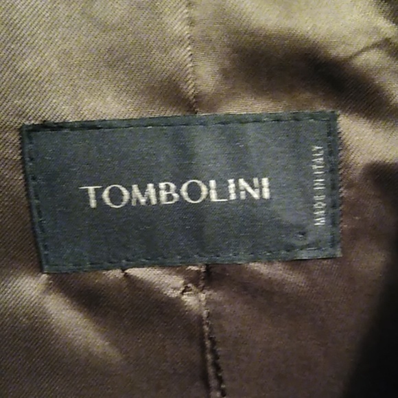 Tombolini brown and tan wool blend tweed  … - Picture 5 of 9